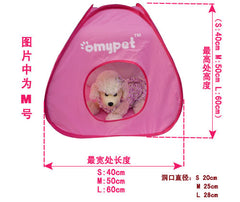 Casa exclusiva para mascotas color rosa y talla L