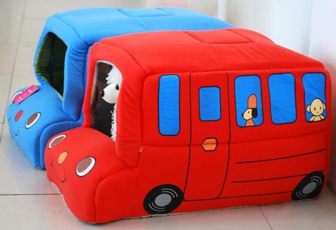 Casa plegable exclusiva en forma de autobús