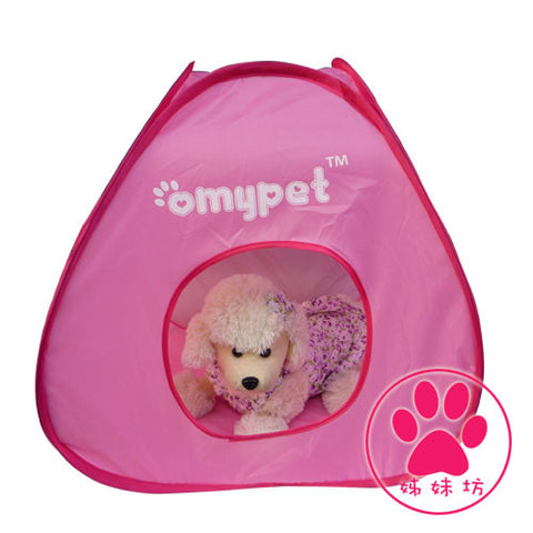 Casa exclusiva para mascotas color rosa y talla L